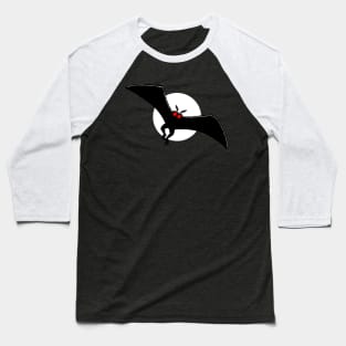 Moonlight Mothman Baseball T-Shirt